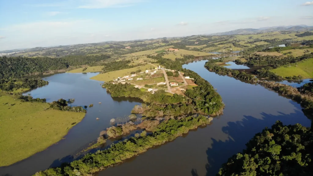 Portal do Lago, visão aérea