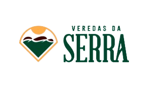 Logo oficial empreendimento Veredas da Serra em fundo transparente